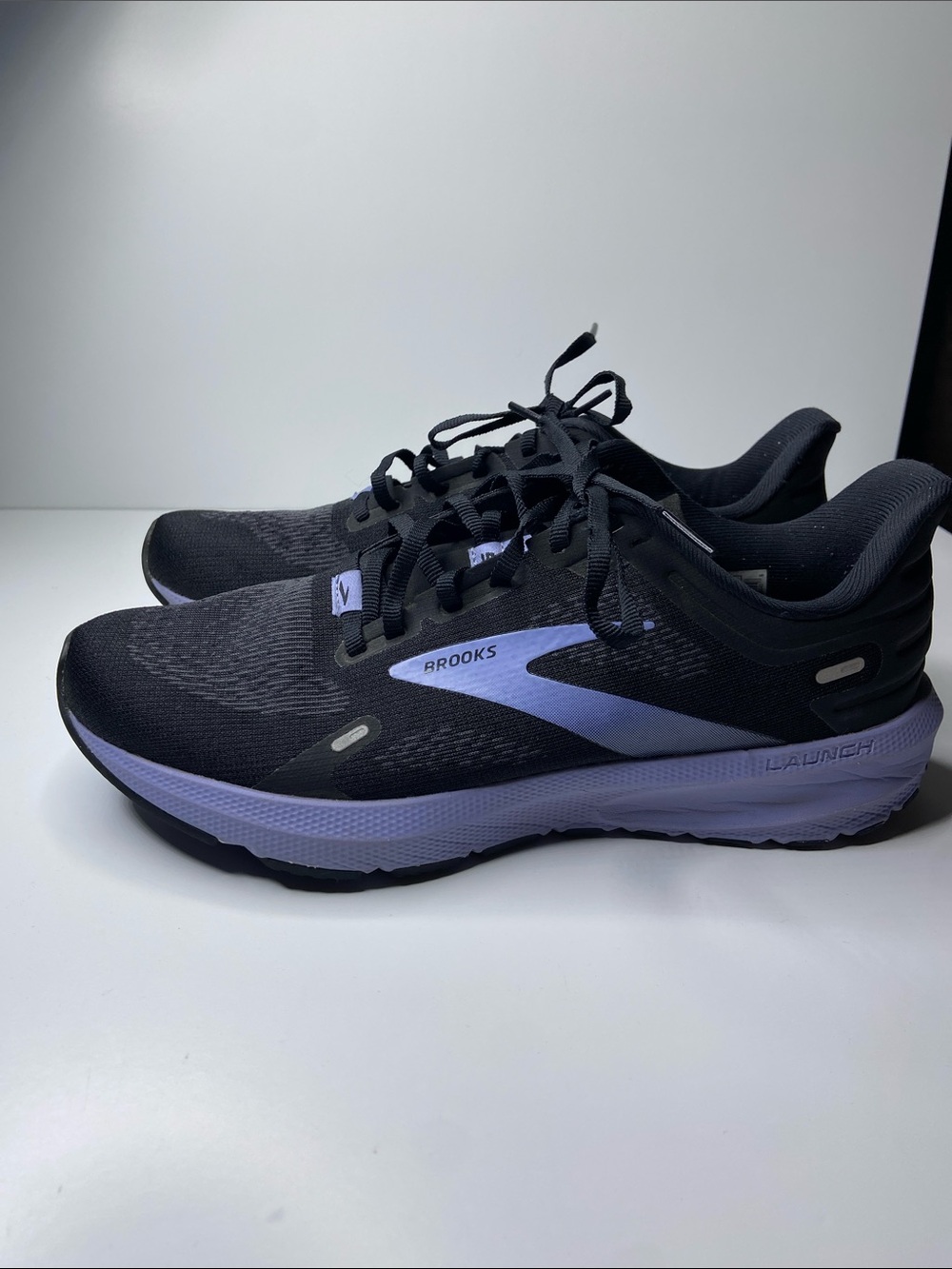 Brooks Women's Black and Lavender Running Shoes